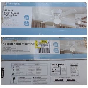 Ceiling Fan 42" Flush Mount
